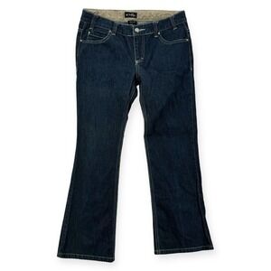 Oakley Jeans Womens Size 6 Low Rise Bootcut Blue Dark Wash Denim‎